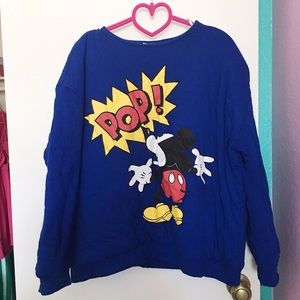 Forever 21 x Disney Mickey Pop Reversible Sweater